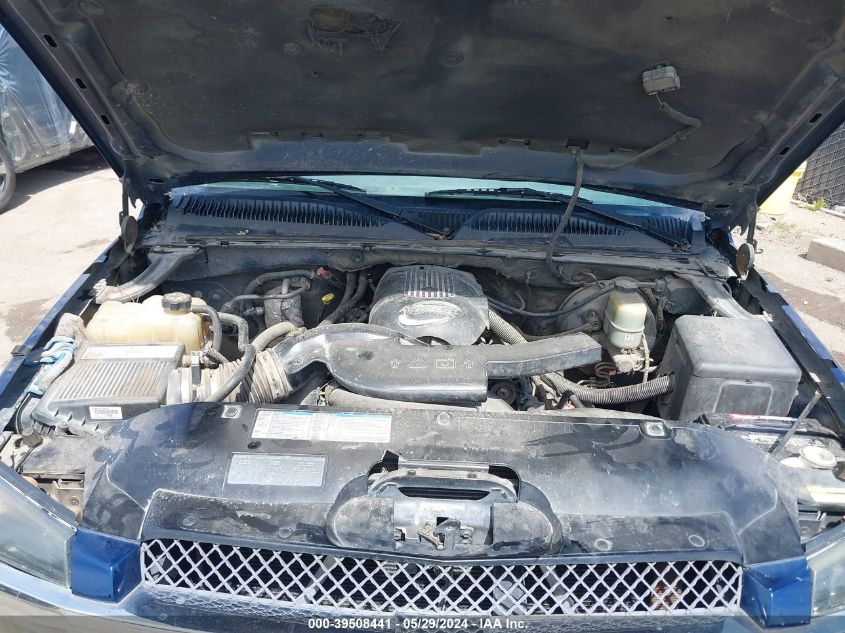 2002 Chevrolet Avalanche 1500 VIN: 3GNEK13T22G157160 Lot: 39508441