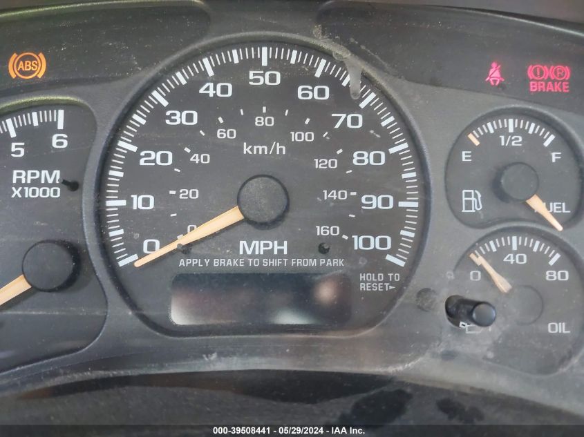 2002 Chevrolet Avalanche 1500 VIN: 3GNEK13T22G157160 Lot: 39508441