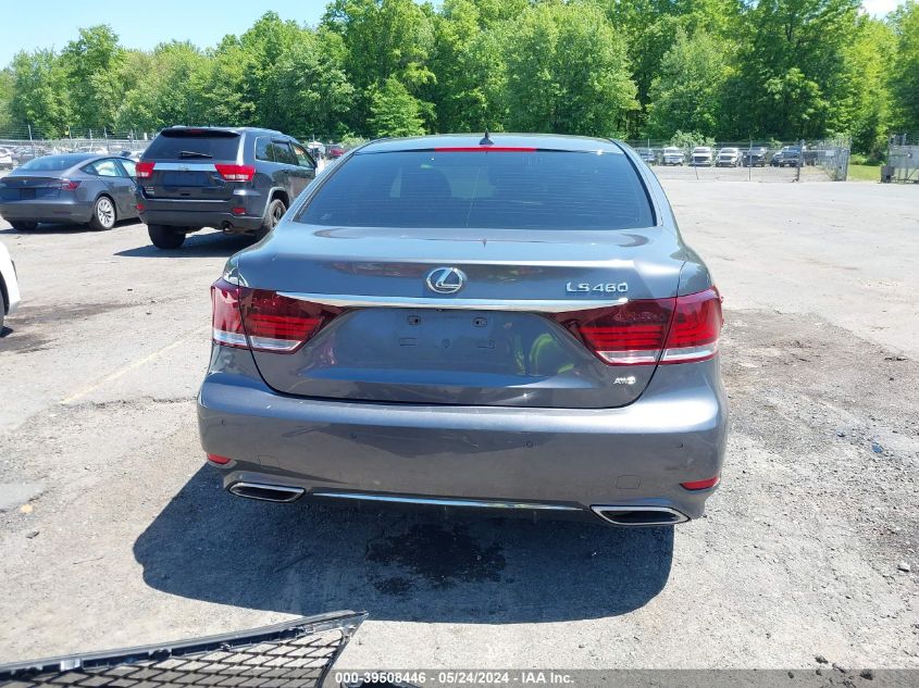 2013 Lexus Ls 460 VIN: JTHCL5EF5D5017138 Lot: 39508446