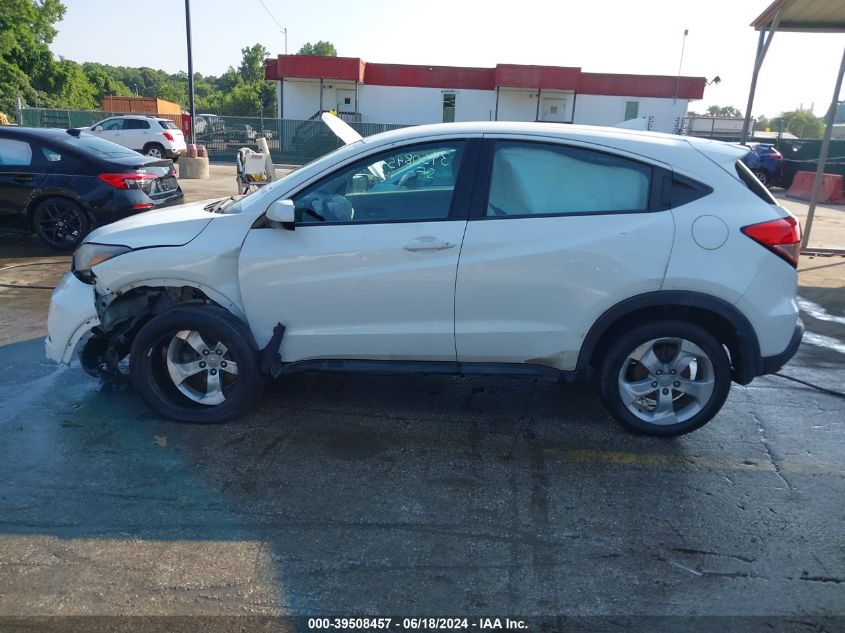 2016 Honda Hr-V Lx VIN: 3CZRU6H31GM702889 Lot: 39508457