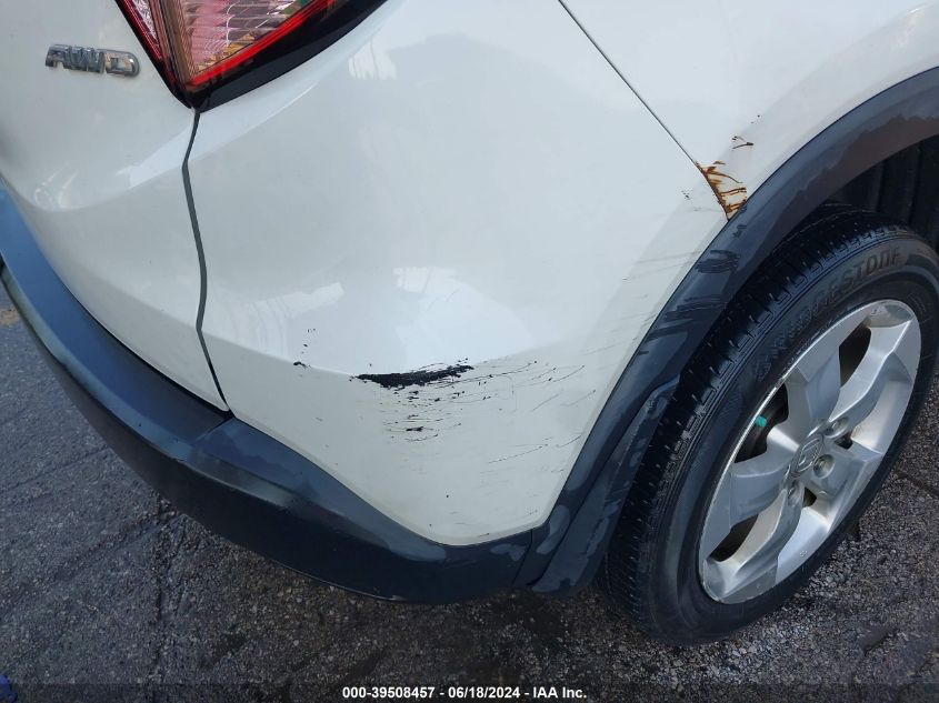 2016 Honda Hr-V Lx VIN: 3CZRU6H31GM702889 Lot: 39508457