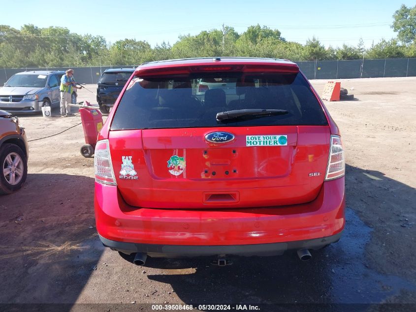 2010 Ford Edge Sel VIN: 2FMDK3JC7ABA13376 Lot: 39508468
