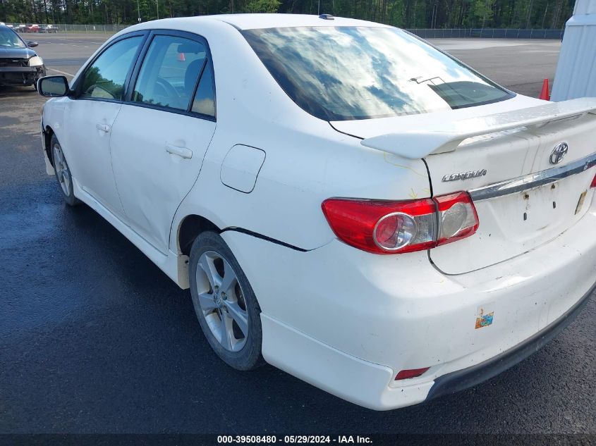 2011 Toyota Corolla S VIN: 2T1BU4EE8BC688265 Lot: 39508480