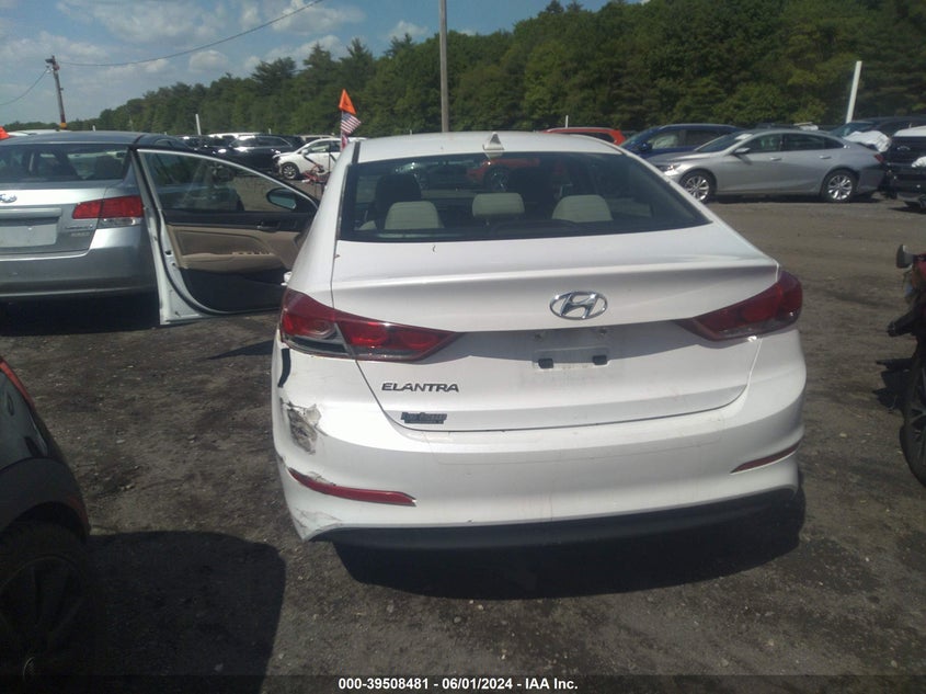 5NPD84LF3JH244554 2018 Hyundai Elantra Sel