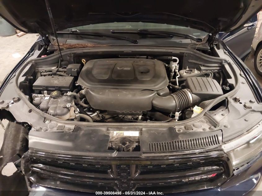 2018 Dodge Durango Gt Awd VIN: 1C4RDJDG8JC116863 Lot: 39508498