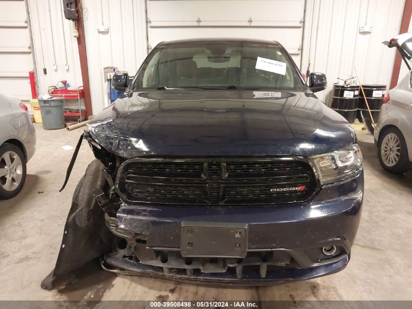2018 Dodge Durango Gt Awd VIN: 1C4RDJDG8JC116863 Lot: 39508498