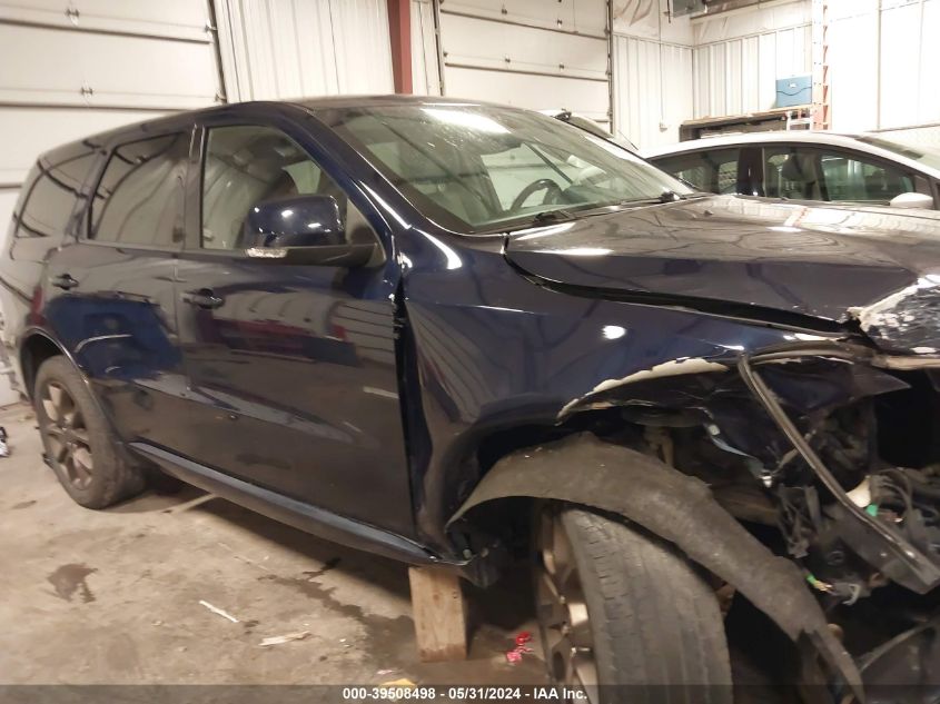 2018 Dodge Durango Gt Awd VIN: 1C4RDJDG8JC116863 Lot: 39508498