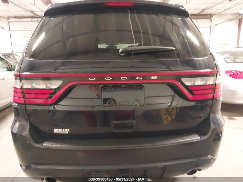 2018 Dodge Durango Gt Awd VIN: 1C4RDJDG8JC116863 Lot: 39508498
