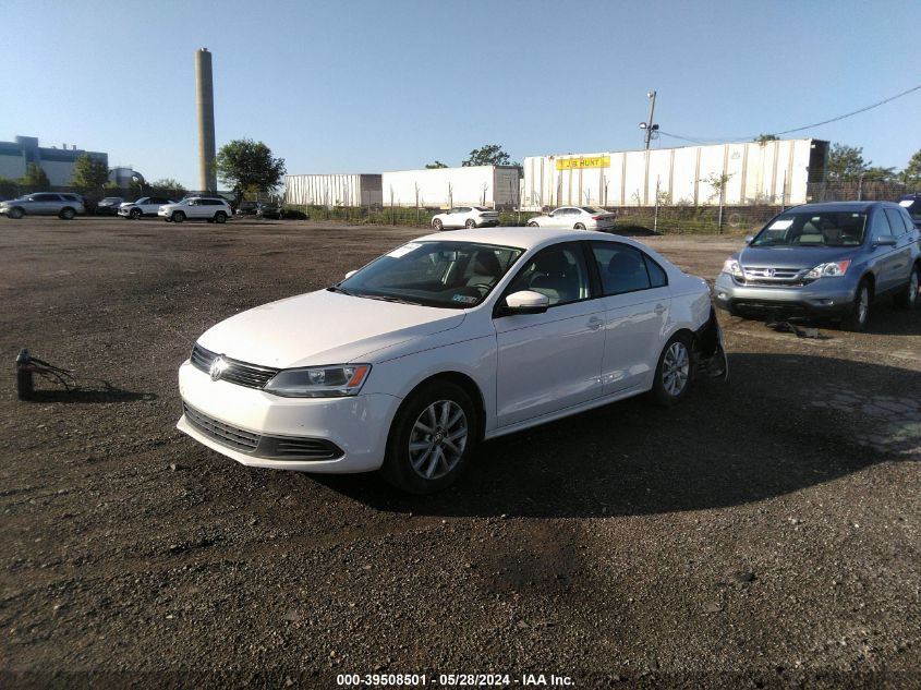 2012 Volkswagen Jetta Se VIN: 3VWBP7AJ7CM351166 Lot: 39508501