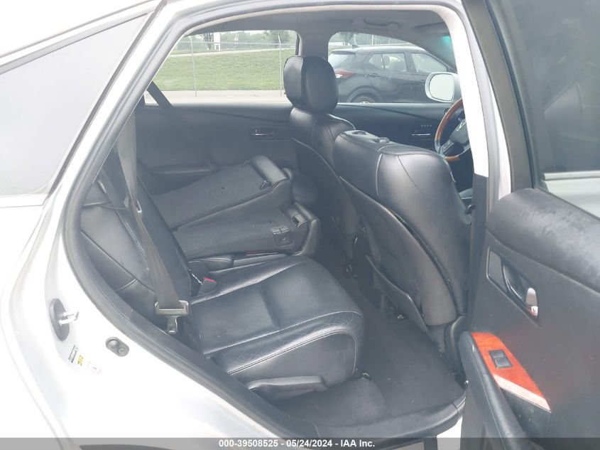 2011 Lexus Rx 350 VIN: 2T2BK1BA8BC112113 Lot: 39508525