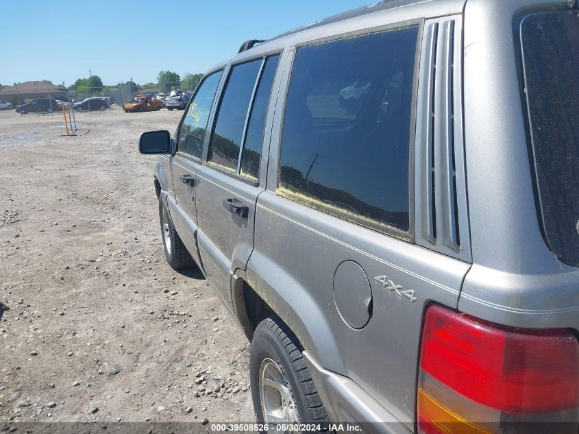 1997 Jeep Grand Cherokee Limited VIN: 1J4GZ78Y4VC637738 Lot: 39508526