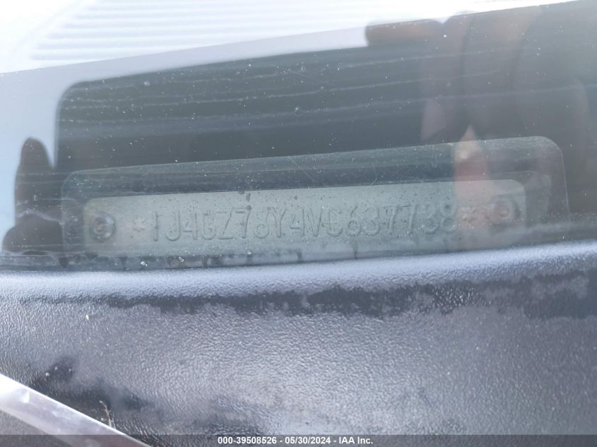 1997 Jeep Grand Cherokee Limited VIN: 1J4GZ78Y4VC637738 Lot: 39508526