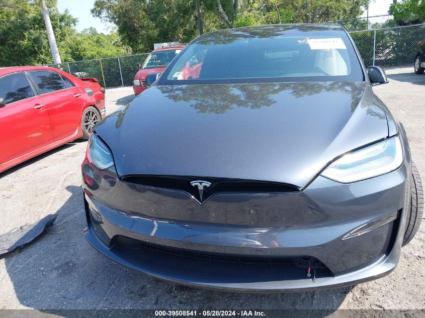 2023 Tesla Model X Dual Motor All-Wheel Drive/Standard Range VIN: 7SAXCDE5XPF370808 Lot: 39508541