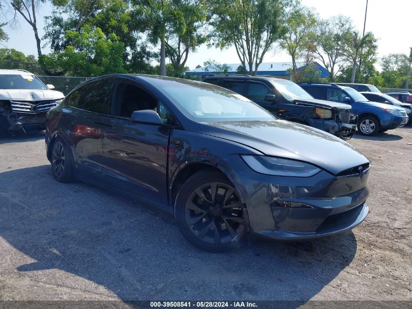 2023 Tesla Model X Dual Motor All-Wheel Drive/Standard Range VIN: 7SAXCDE5XPF370808 Lot: 39508541