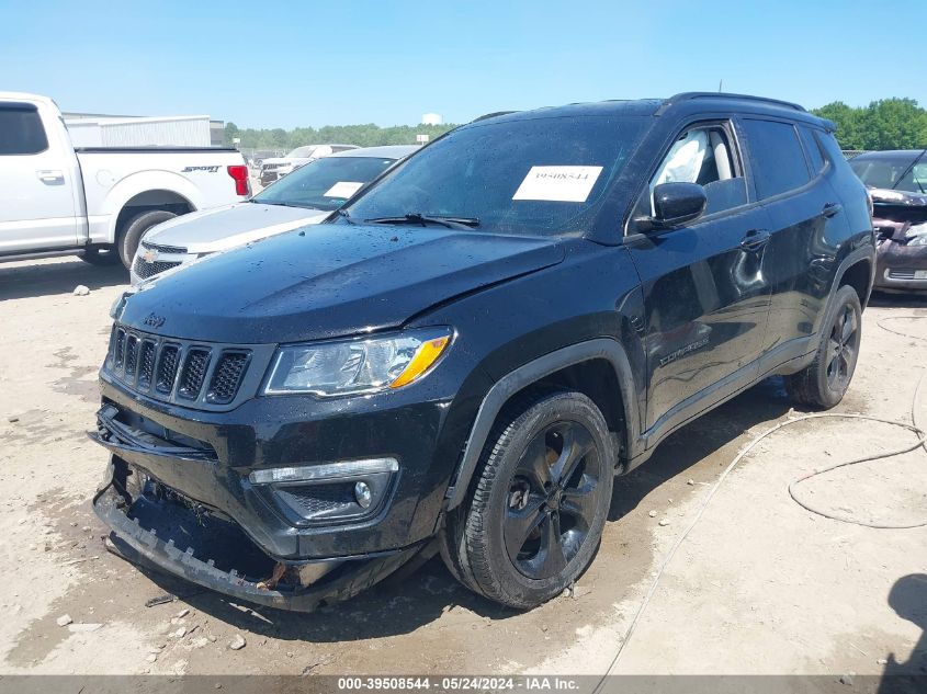 2019 Jeep Compass Altitude 4X4 VIN: 3C4NJDBB7KT621167 Lot: 39508544