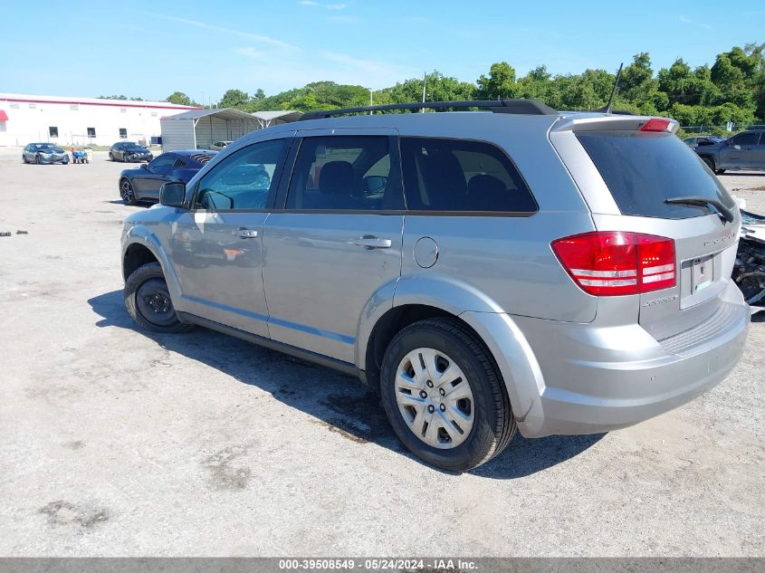 2020 Dodge Journey Se Value VIN: 3C4PDCAB1LT181072 Lot: 39508549