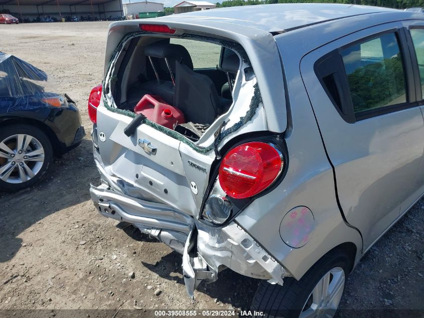 2013 Chevrolet Spark 1Lt Auto VIN: KL8CD6S98DC604604 Lot: 39508555