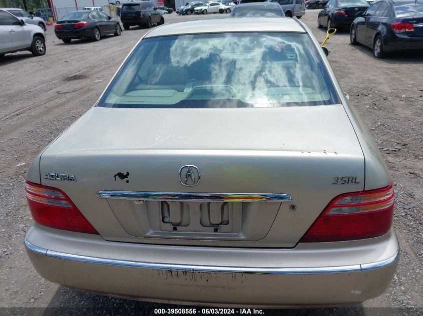 1999 Acura Rl 3.5 VIN: JH4KA9653XT002605 Lot: 39508556