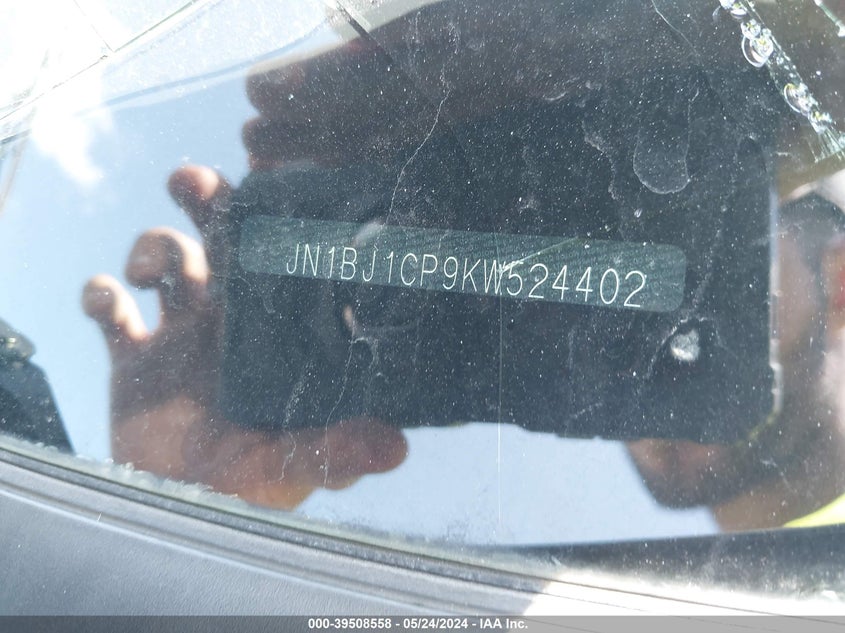 2019 Nissan Rogue Sport S VIN: JN1BJ1CP9KW524402 Lot: 39508558