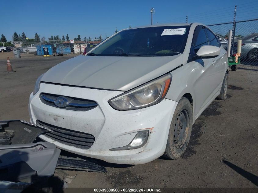 2016 Hyundai Accent Se VIN: KMHCT4AE9GU947655 Lot: 39508560