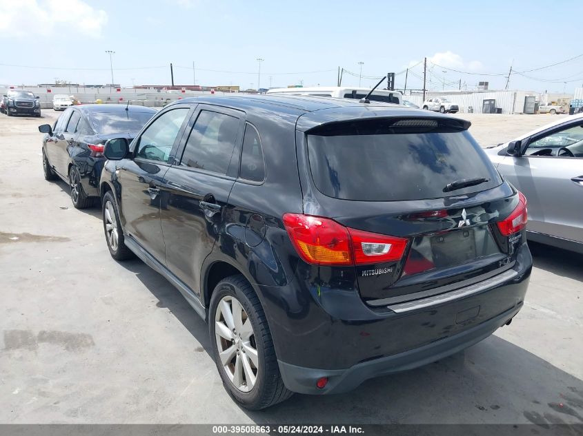 2014 Mitsubishi Outlander Sport Es VIN: 4A4AP3AU8EE003606 Lot: 39508563