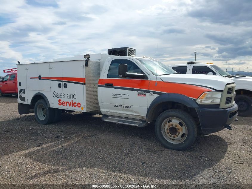 2012 Ram 5500 Chassis St/Slt VIN: 3C7WDNBLXCG211650 Lot: 39508566