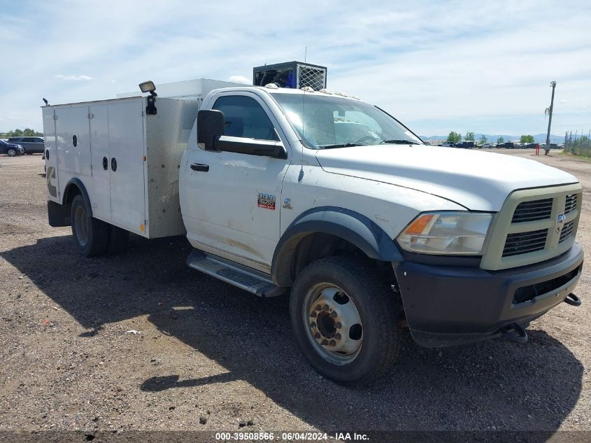 2012 Ram 5500 Chassis St/Slt VIN: 3C7WDNBLXCG211650 Lot: 39508566