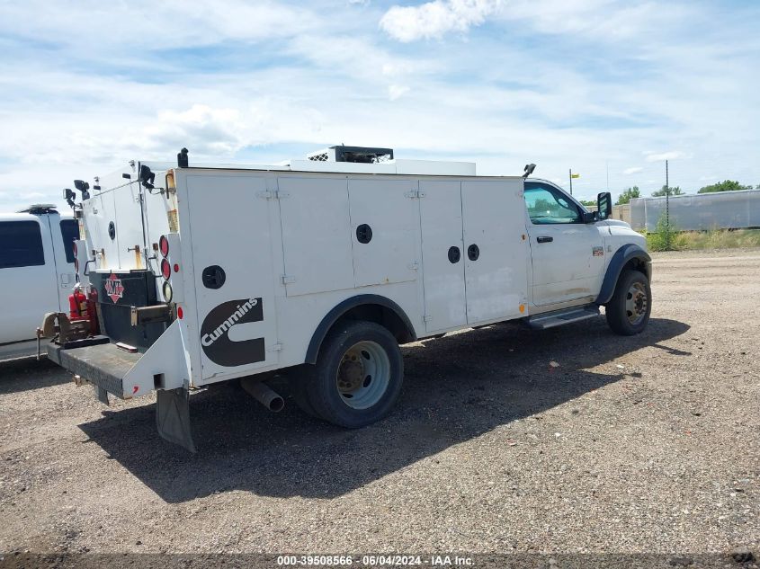 2012 Ram 5500 Chassis St/Slt VIN: 3C7WDNBLXCG211650 Lot: 39508566