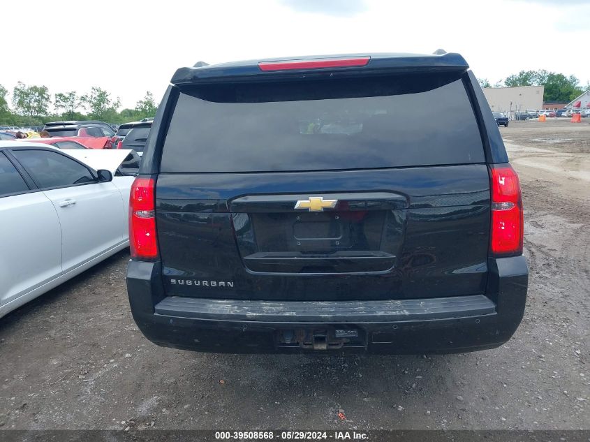 2015 Chevrolet Suburban K1500 Ls VIN: 1GNSKHKC1FR283609 Lot: 39508568