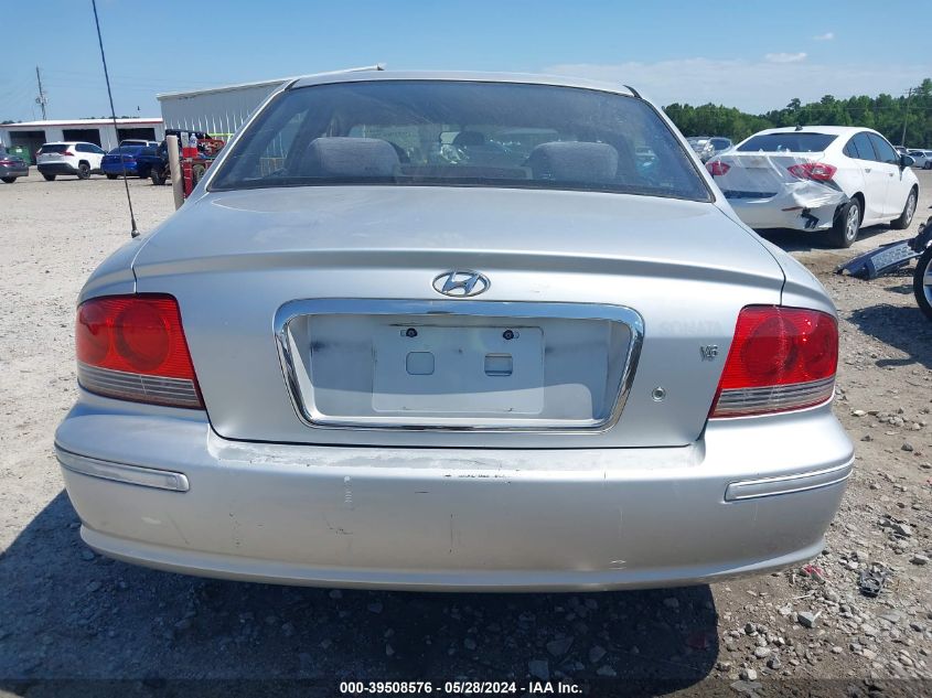 2004 Hyundai Sonata VIN: KMHWF25H54A000915 Lot: 39508576