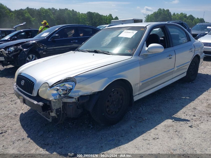 2004 Hyundai Sonata VIN: KMHWF25H54A000915 Lot: 39508576