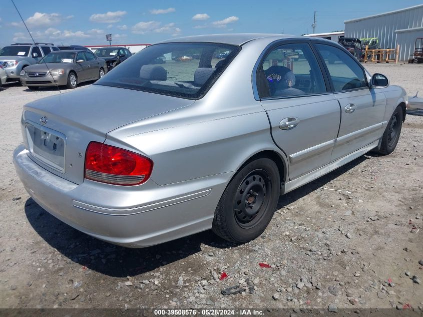 2004 Hyundai Sonata VIN: KMHWF25H54A000915 Lot: 39508576