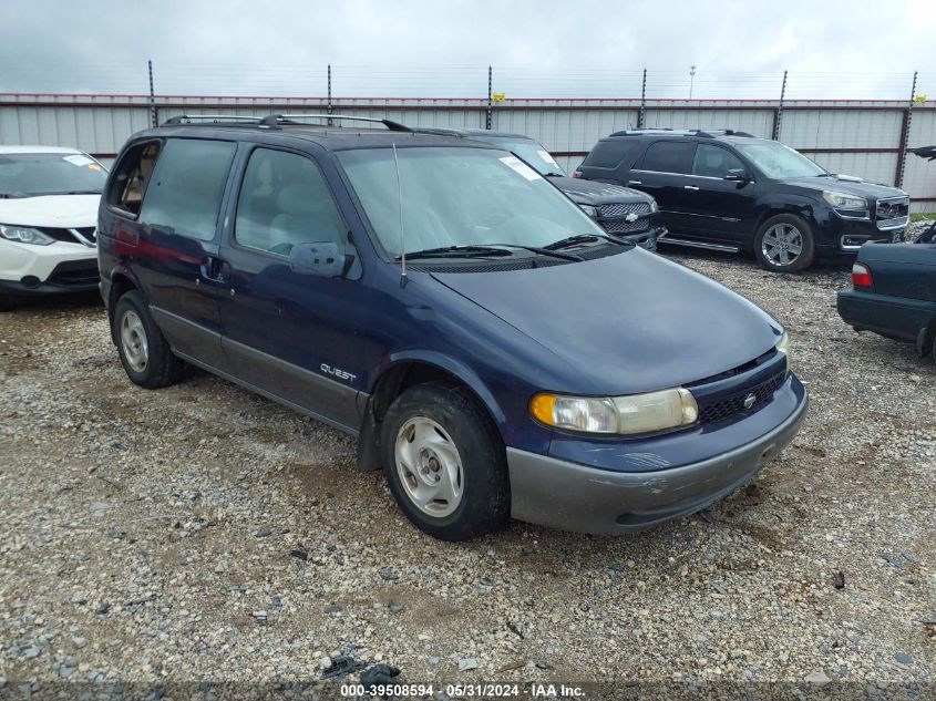 1995 Nissan Quest Xe/Gxe VIN: 4N2DN11W6SD828607 Lot: 39508594