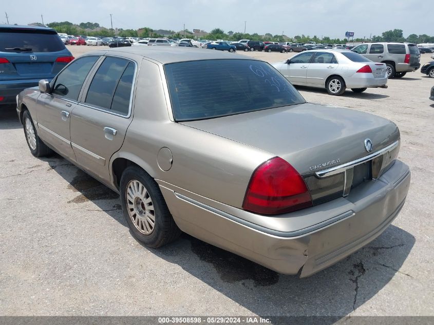 2006 Mercury Grand Marquis Ls VIN: 2MEFM75V66X643084 Lot: 39508598