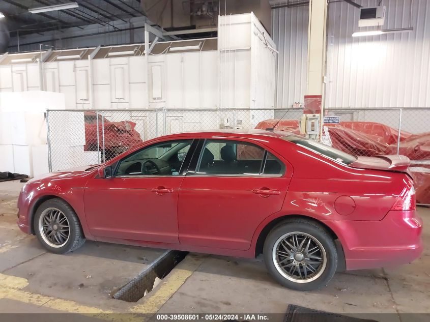 2012 Ford Fusion Se VIN: 3FAHP0HA1CR398308 Lot: 39508601