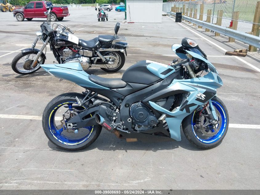 2006 Suzuki Gsx-R600 K6 VIN: JS1GN7DA362113962 Lot: 39508693