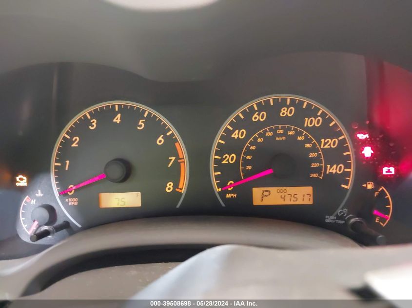 2010 Toyota Corolla Le VIN: 2T1BU4EE2AC382841 Lot: 39508698