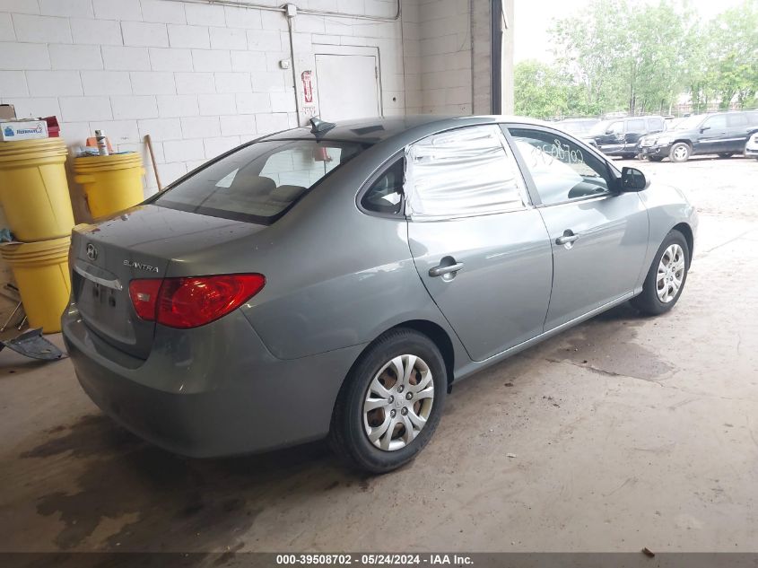 2010 Hyundai Elantra Gls VIN: KMHDU4AD5AU941819 Lot: 39508702