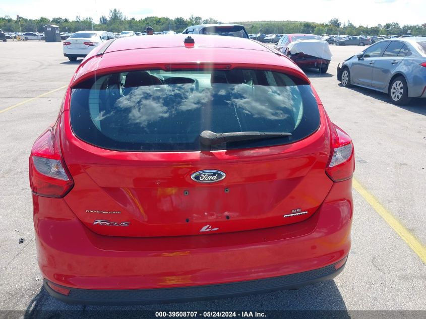 2013 Ford Focus Se VIN: 1FADP3K20DL195699 Lot: 39508707