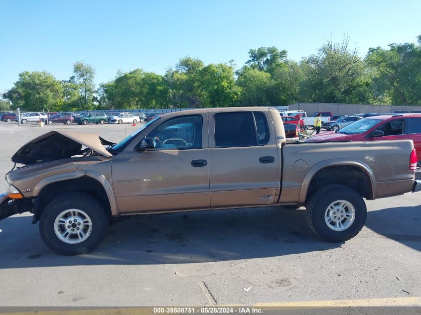 2000 Dodge Dakota Slt/Sport VIN: 1B7GG2AN4YS711863 Lot: 39508751