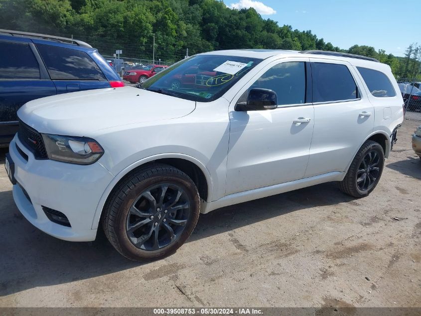 2019 Dodge Durango Gt Plus Awd VIN: 1C4RDJDG8KC560360 Lot: 39508753