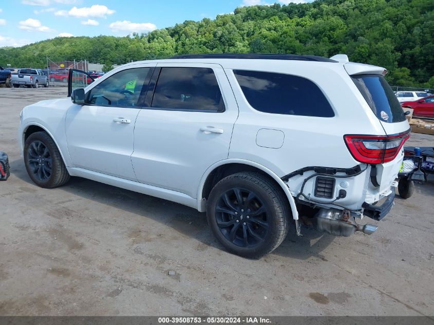 2019 Dodge Durango Gt Plus Awd VIN: 1C4RDJDG8KC560360 Lot: 39508753