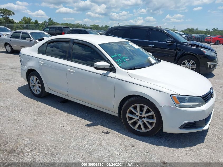 2012 Volkswagen Jetta 2.5L Se VIN: 3VWDX7AJ8CM340122 Lot: 39508760