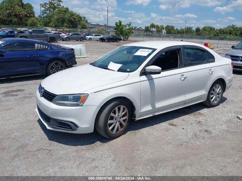 2012 Volkswagen Jetta 2.5L Se VIN: 3VWDX7AJ8CM340122 Lot: 39508760