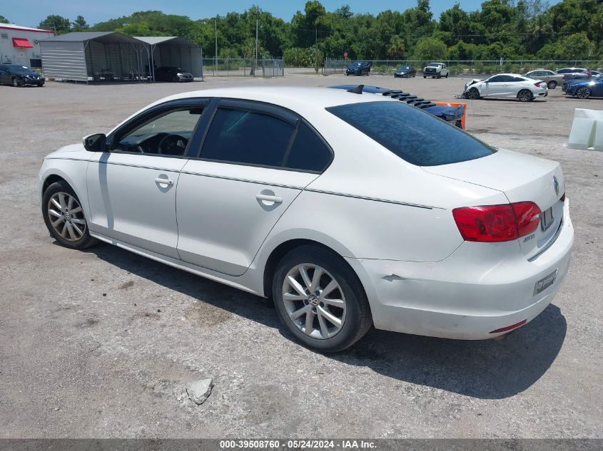 2012 Volkswagen Jetta 2.5L Se VIN: 3VWDX7AJ8CM340122 Lot: 39508760