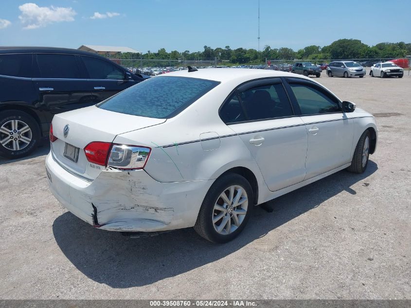 2012 Volkswagen Jetta 2.5L Se VIN: 3VWDX7AJ8CM340122 Lot: 39508760