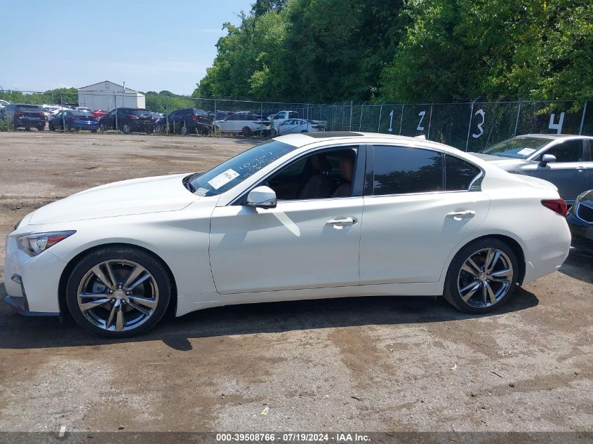 2021 Infiniti Q50 Signature Edition Awd VIN: JN1EV7CR3MM754988 Lot: 39508766