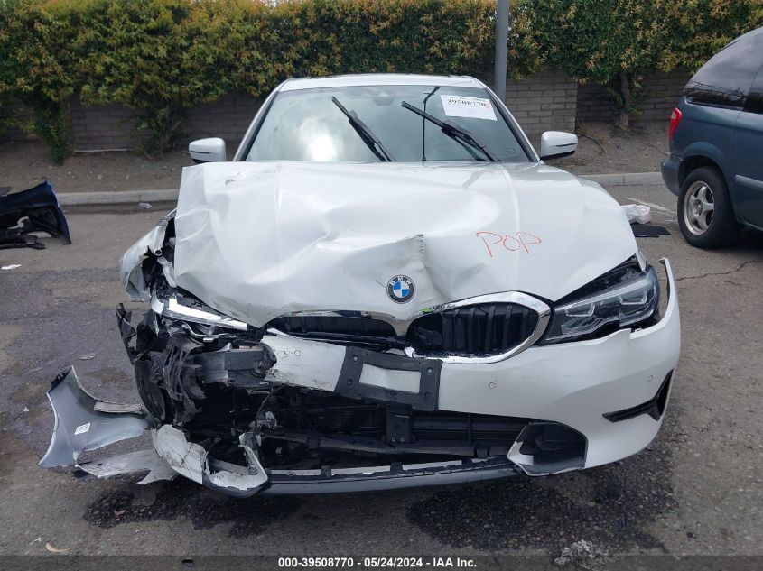 2022 BMW 330I VIN: 3MW5R1J03N8C70611 Lot: 39508770