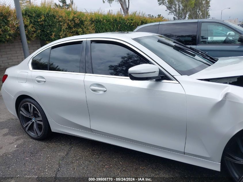 2022 BMW 330I VIN: 3MW5R1J03N8C70611 Lot: 39508770