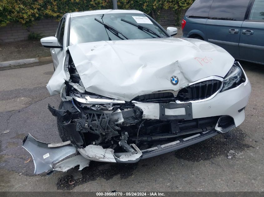 2022 BMW 330I VIN: 3MW5R1J03N8C70611 Lot: 39508770